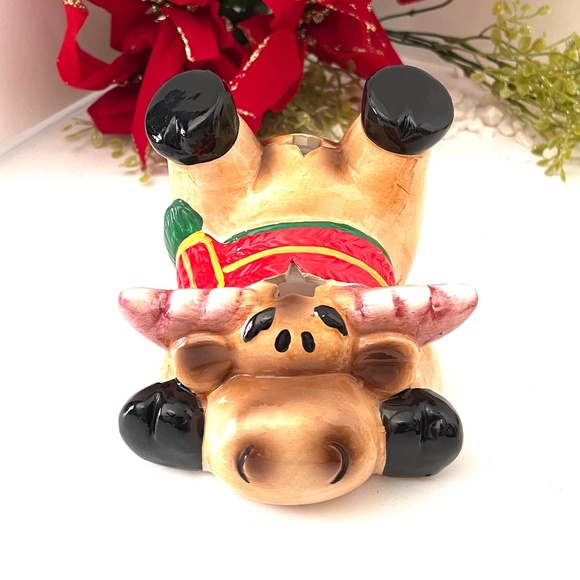Moose Family Tea light set of 4. - Picture 7 of 7